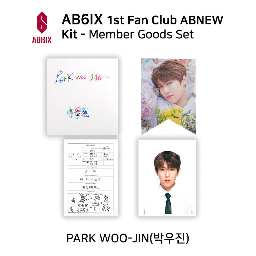 잰　AB6IX ABNEW 1期　グッズ AB6IX 1st Fan Club ABNEW Official Goods Member Goods Set K