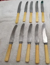 Vintage Atkinson Bros In Mind Sheffield Rustfri Knife Set (Pre-Owned)