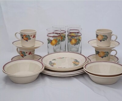 Corelle Abundance 4-Place Settig Place Setting 20-Pc Dinnerware