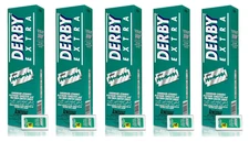 Derby Extra Standard Double Edge Safety Razor Blades, 500 Count