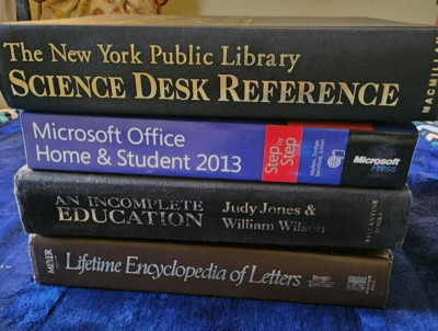 [Set of 4] Very Large Reference Books - Educational Encyclopedias ...