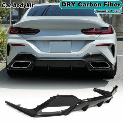Carbon Heckdiffusor Spoiler Diffusor Passt für BMW 8er G16 M850i M-Paket 2019-25