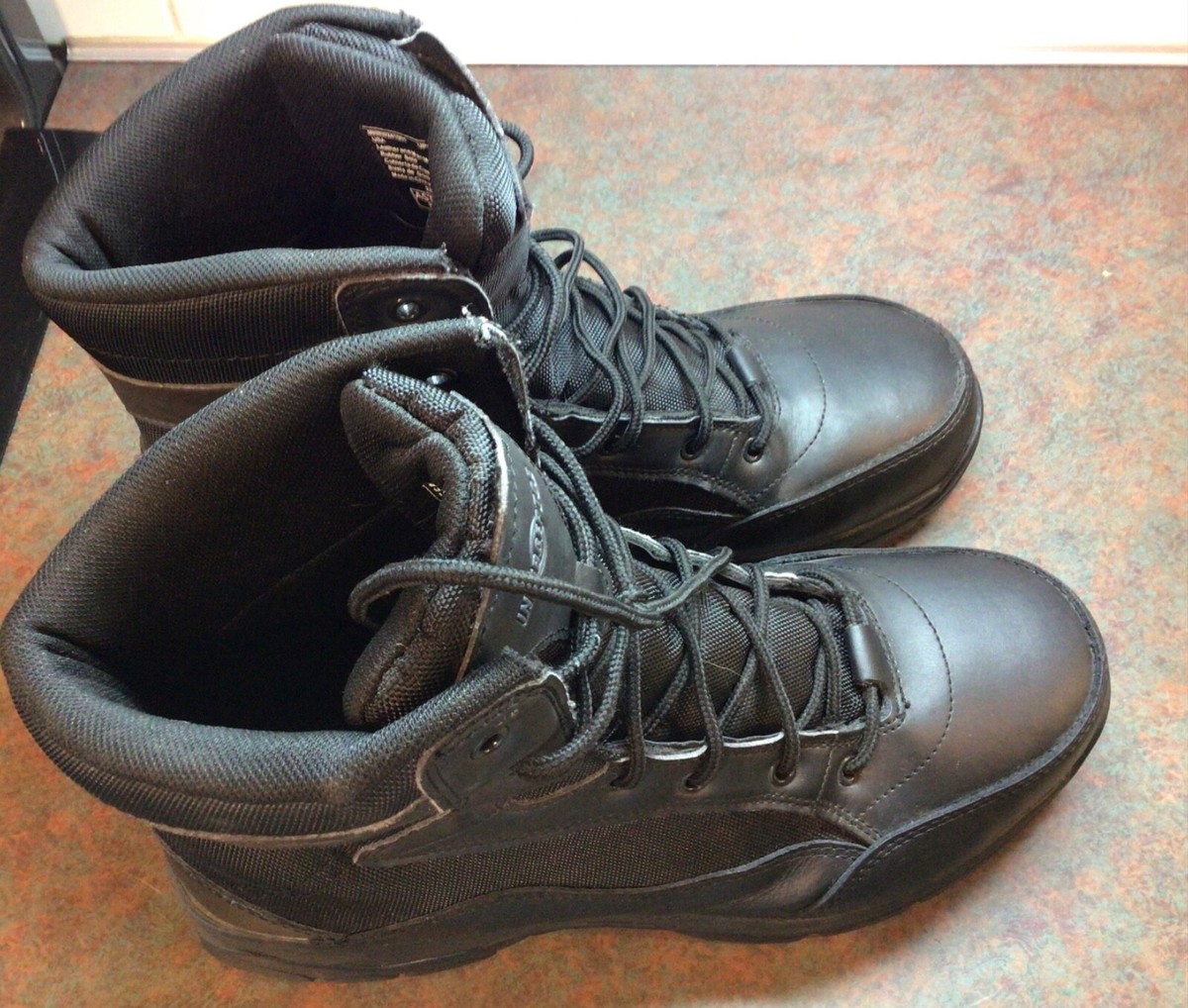 Mens Interceptor Steel Toe Slip and Oil Resistant Tactical 