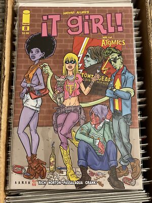 IT GIRL #8 MIKE ALLRED COVER 2013 MADMAN THE ATOMICS X-STATICS good girl babe