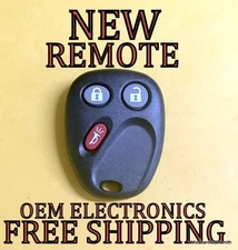 NEW GM GMC ENVOY TRAILBLAZER KEYLESS REMOTE FOB TRANSMITTER MYT3X6898B 15008008