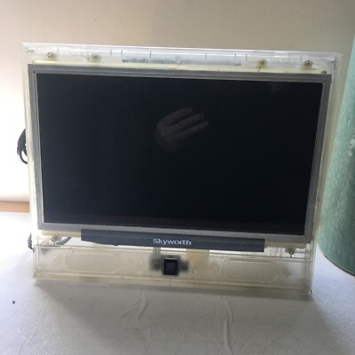 2013 Skyworth 13'' LED HDTV SLTV1369AP-3SH Clear Transparent Case