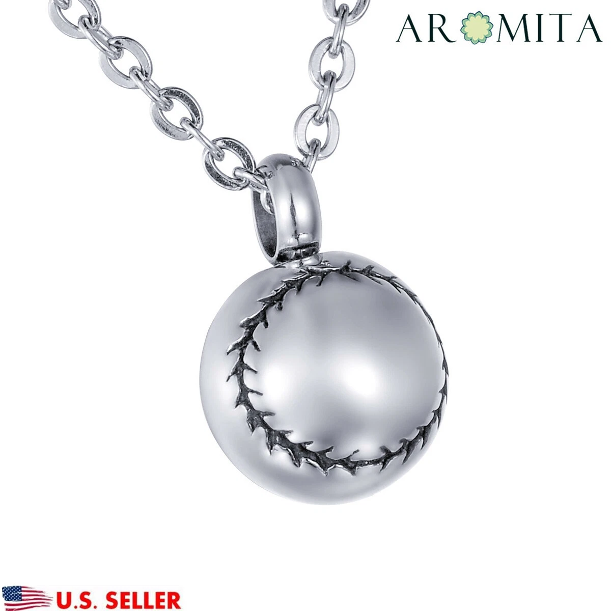 Baseball cremation deals jewelry