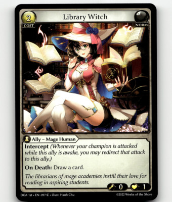 Library Witch プロモFOIL grand archive Grand Archive TCG