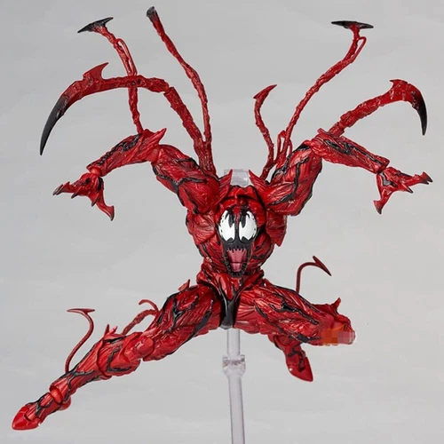 Red Venom Carnage Action Figure Movable Characters Model Statue Toys Collectible - Picture 9 of 13