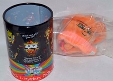 NEW-WHIFFER SNIFFERS-MYSTERY PACK 1- "TANGERINA BALLERINA"-BACKPACK CLIP-ORANGE