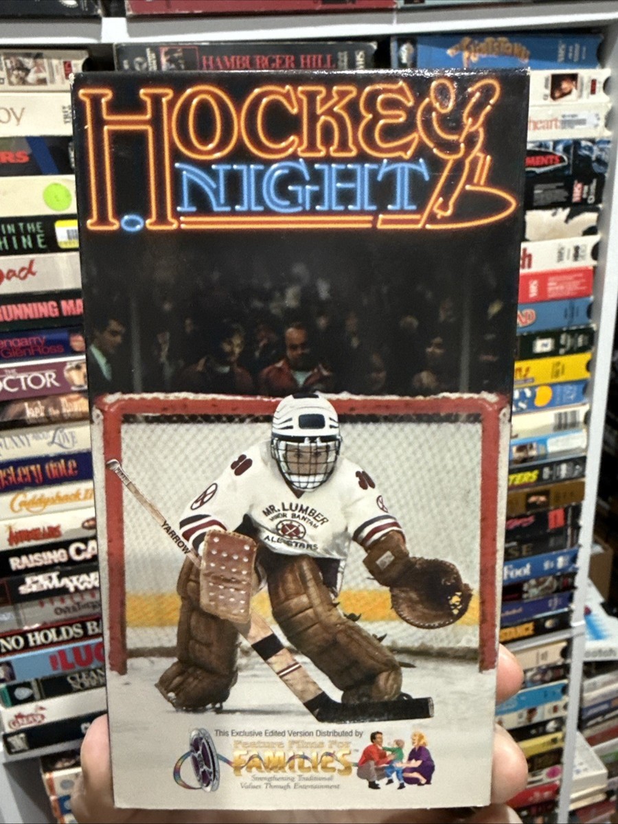Hockey Night 1984 VHS Rare Feature Films For Families NON RENTAL