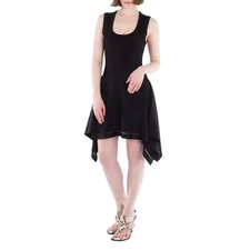 Burberry Sleeveless Draped Hem Dress - Image 2 of 4