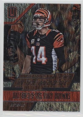 2016 Panini Unparalleled In the Moment Andy Dalton #ITM-10 3c9