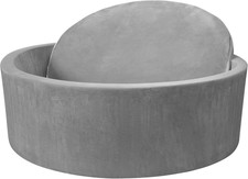 Foam Baby Ball Pit, 35.4"X 11.8" Ball Pits for Toddlers, Soft round Kiddie Playp