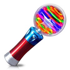 ArtCreativity Spinning Light Up Toy Wand   Magic Ball with LED Lights, Sen