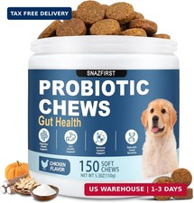 Probiotics for Dogs, Dog Probiotics Chews for Digestive Health Gut Health  Imp