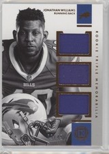 2016 Panini Encased Rookie Triple Memorabilia 9/49 Jonathan Williams #18 1k5
