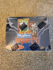 1997 Fleer Skybox Impact Football Retail Box Factory Sealed 