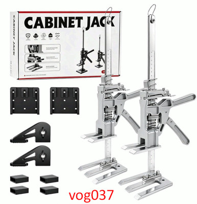 2 Pack Labor Saving Arm Jack, 450LB Lift, 10'' Adjustable Furniture Jack
