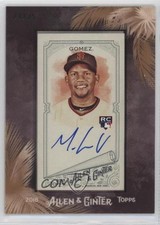 2018 Topps Allen & Ginter Mini Framed Auto Miguel Gomez #MA-MG Auto 0re5