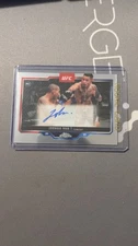 2025 Topps Chrome UFC Joshua Van Rookie On Card Auto #CRA-JV