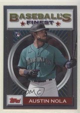 2020 Topps Finest Flashbacks Austin Nola #132 Rookie RC 00jz