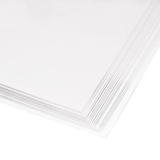 uxcell 0.1mm Thick A4 Size Clear PVC Sheet 297mm x 210mm Transparent