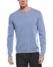 Mette Cashmere Crewneck Sweater Men's Blue L