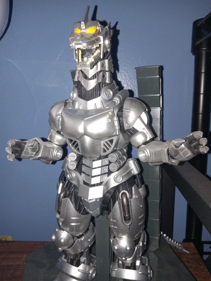 Bandai Soul of Chogokin Godzilla x Mechagodzilla GX-103 MFS-3 LEER DISCO Foto 2 de 4
