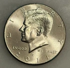 2011-P Kennedy Half Dollar - AU - About Uncirculated