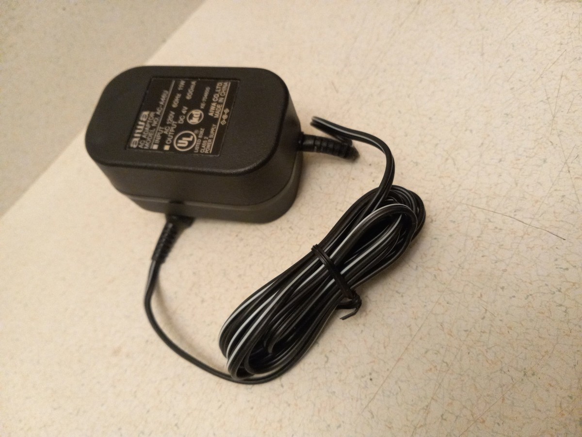 Genuine Aiwa AC Adapter Power Supply Ac-a62u 6v 300ma for