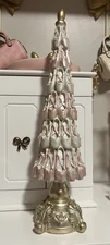 Sugarplum Dreams TikTok Viral Pink White Coquette Ballet Slipper Christmas Tree