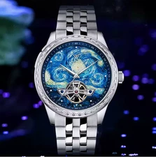 Watch Welly Merck Watch Automatic Mechanical Watches Water Resistant Watch