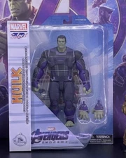 Diamond Marvel Select Avengers Endgame Smart Hulk Figure Disney Store Exclusive