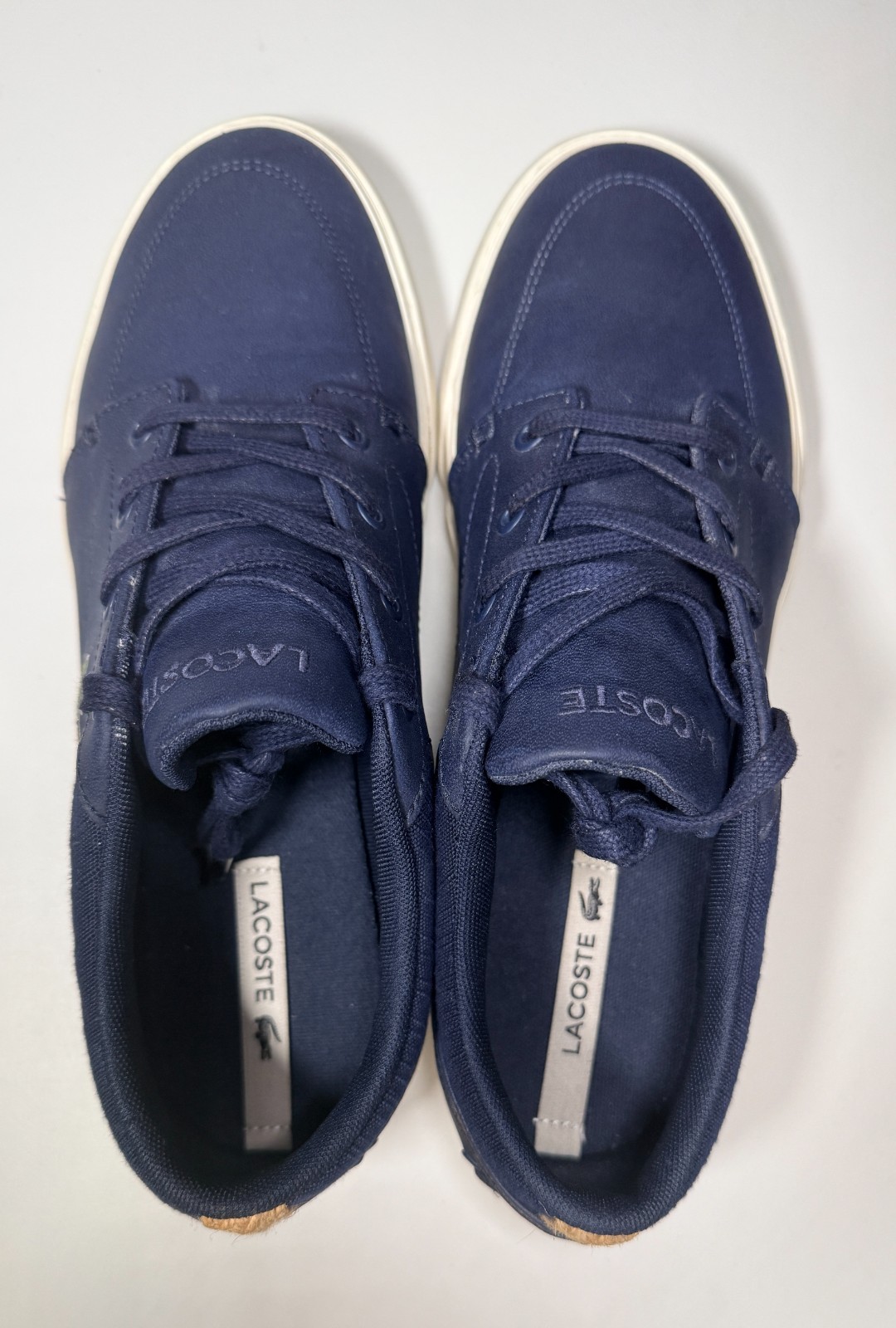 Lacoste Men's Bayliss Sneakers 119 1 CMA Navy/Off White Size 9 thumbnail 8