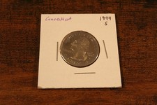 1999 S Proof Washington Quarter Connecticut