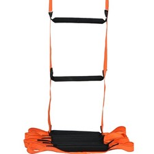 9.8ft Fire Escape Ladder, Emergency Safety Rope Ladder for Windows, Balconies...