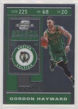 2019-20 Panini Contenders Optic Season Ticket Gordon Hayward #6 fm0