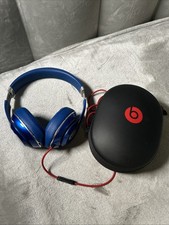 Beats by Dr. Dre Studio 2 WIRED B0500 Headphones Metallic Blue With Case