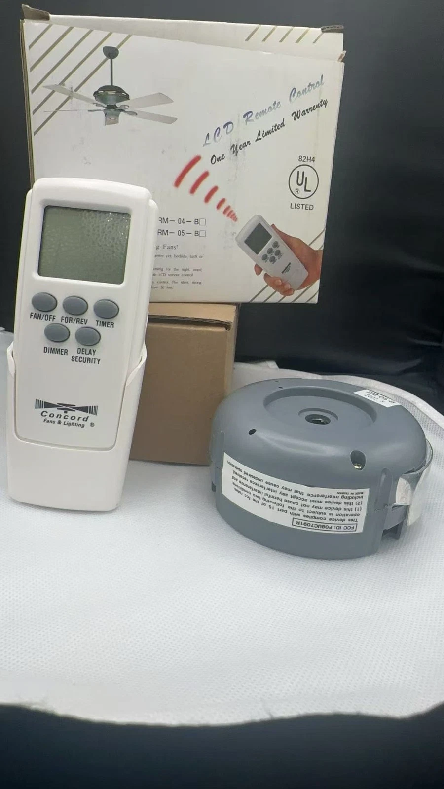 Replacement Ceiling Fan Receiver and Remote Control Kit