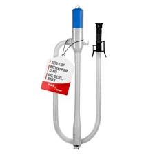 Automatic Battery Powered Fuel & Water Transfer Pump, 2.4 GPM, Overfill Prote...