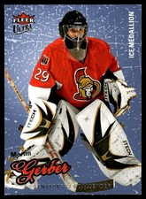 2008-09 FLEER ULTRA ICE MEDAILLION MARTIN GERBER /100