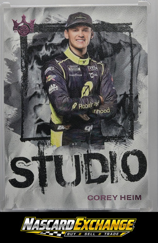 2026 Track Kings - Corey Heim #S-6 - Studio Pink /199 - Picture 1 of 2