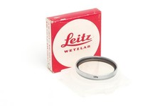 Leitz Leica E39 HOOIV UVa Filter Chrome 13131 w. Boc