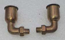 Vintage 1/8" Angle Brass Grease/Oil Cup Hit Miss Gas Engine.  NOS un-branded