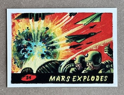 2025 Topps Shoebox Treasures Mars Explodes #NS-4 Mars Attacks