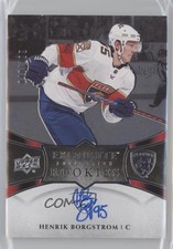 2018 Ice Exquisite Collection Platinum Rookies 40/199 Henrik Borgstrom Auto 8tn