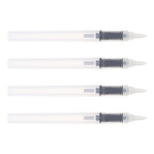  4pcs Empty Refillable Marker Pen: Blank Fillable Tube Marker - Precision