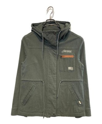 AVIREX WOMAN                    COLOR ZIP COMBI JACKET khaki 783-5152601