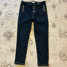 Sofia Jeans By Sofia Vergara Rosa Curvy Crop skinny Leg Slim Size 8